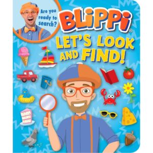 Blippi Let's Look and Find! Children Board Book Lift The Flap Boardboard
