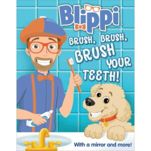 Blippi Brush, Brush, Brush Your Teeth Children Board Book Kids Boardbook
