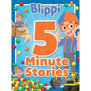 Blippi 5-Minute Stories Toddler Kids Book Youtube Padded Illustrations