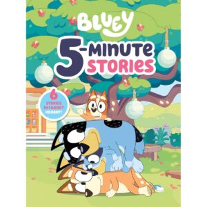 Bluey 5 Minute Stories 6 Stories in 1 Book Hooray! Hardcover