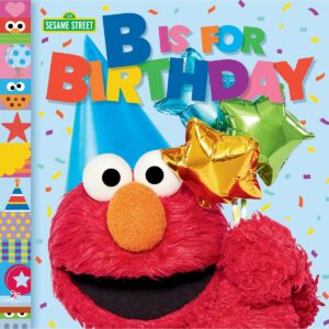 Sesame Street B Is for Birthday Elmo Picture Board Book 123 Sesame Street