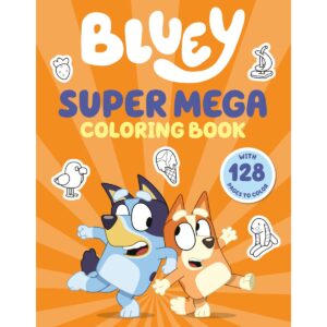 Bluey Super Mega Coloring Book