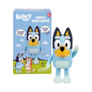 Bluey Hide & Seek Game Toy Hide The Figure Built-in Timer Talks Giggles Find Theme Song