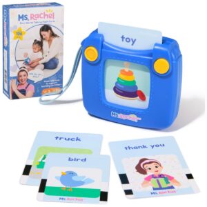 Ms. Rachel Official First 100 Words Talking Flash Cards Electronic Reader Educational Toddler Toys