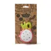 A Oli & Carol Fucsia de Dragonfruit Baby Teether Natural Rubber in a package.