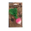 A Oli & Carol Ramona the Radish Baby Teether Natural Rubber toy in a package.