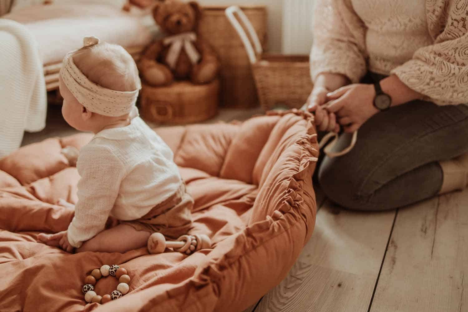 Play&Go Bloom Organic Babymat Tawny Brown (9)