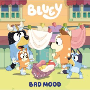 Bluey Bad Mood Children Books Kid Board Book Bingo Boardbook