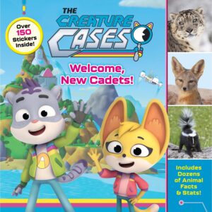 The Creature Cases Welcome New Cadets Learn How To Be An Animal Detective Animal Facts Stickers