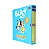 9780241659649-53 The Bluey Let’s Do This Box of Books 10 Books Collection Box Set by Ladybird features two illustrated cartoon dogs on a blue box and includes 10 visible children’s story books.