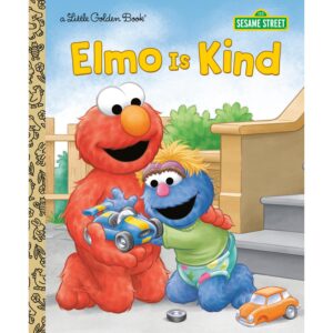 Elmo Is Kind Sesame Street Little Golden Book Picture Books Kindness Abby Grover Oscar Bert Count