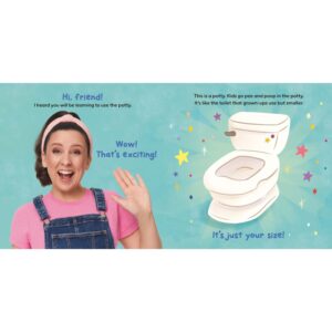Ms. Rachel Potty Time With Bean 2 to 5 Years Books By Ms Rachel Toddler Preschool