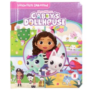 Gabby's Dollhouse Little First Look and Find Activity Book PI Kids DreamWorks Gabby Pandy Paws