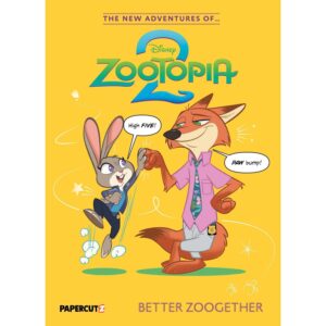 The New Adventures of Disney Zootopia 2 Vol 1 Better Zoogether Graphic Novel English Papercutz