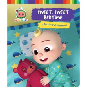 Cocomelon Sweet Bedtime Touch And Feel Book Storybook Story Book Hardcover Picture
