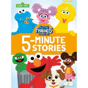 Sesame Street Furry Friends Forever 5-Minute Stories Toddler Book Children Books Elmo