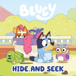 Bluey Board Book Bedroom Hide and Seek Story Books Children