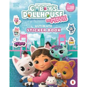 Gabby's Dollhouse The Movie Ultimate Sticker Book Netflix Gabby