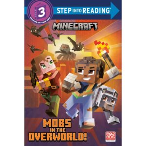 Minecraft Step Into Reading Mobs Overworld Nether Survival Mode Movie Children Book Mine Craft