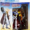 Image of a boxed Omegamon figure from the Digimon Adventure series by Bandai. The packaging shows the figure inside, with branding and age recommendation (8+ years) displayed prominently.