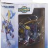 Boxed "Digimon Shodo 3.5" Figure from the Digimon series. The packaging is blue and white with a clear window showcasing the figure inside. Suitable for ages 8 and up. Made by Bandai.