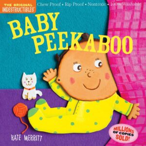 Indestructibles Book Baby & Play Peekaboo Shapes Baby's First Words Learn Bayi Buku