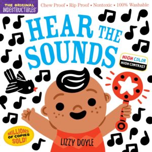 Indestructibles Sound & Sensory Exploration Baby Books Color Body Awareness Acitvities