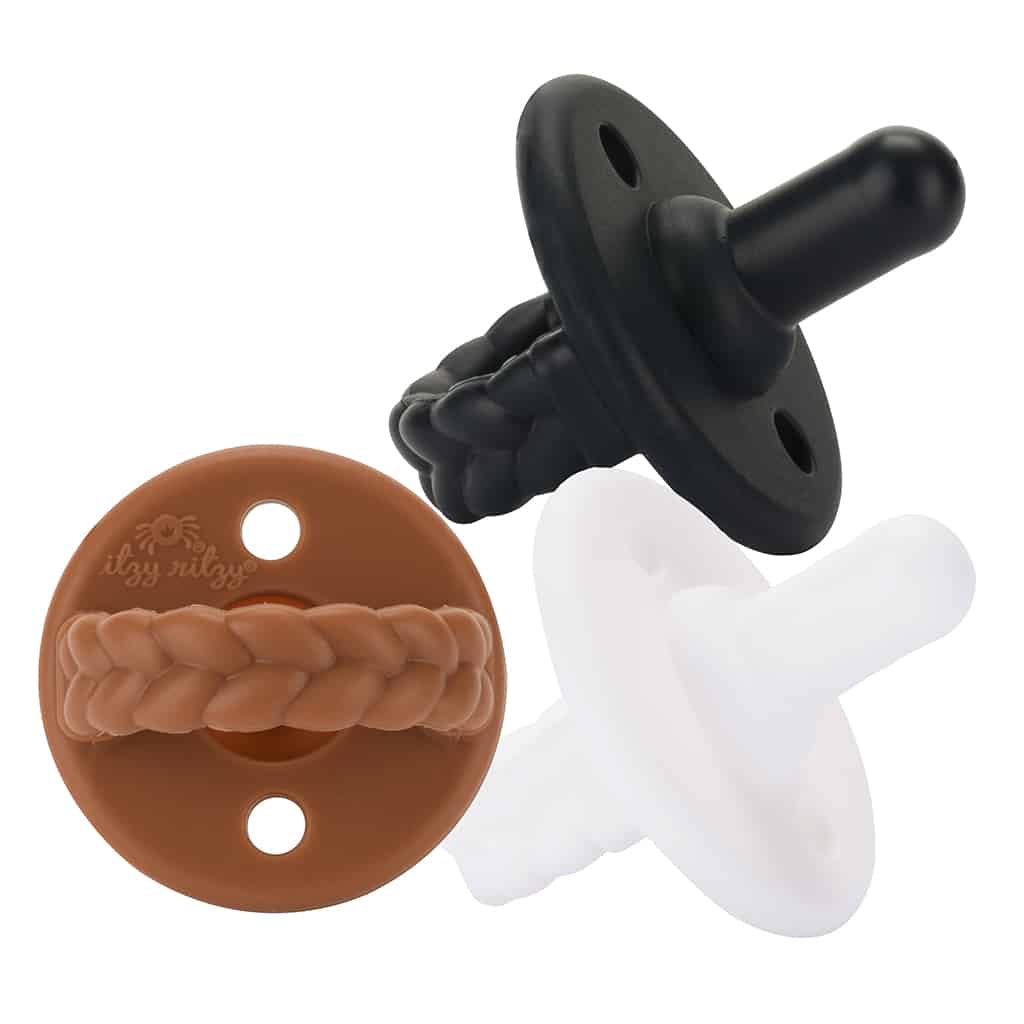 Sweetie Soother – 3-Pack Silicone Pacifiers for 0 Months Up Freesize