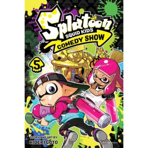 Splatoon Squid Kids Comedy Show, Vol. 1-6 Comic Manga Nintendo Paperback Hideki Goto Viz Media
