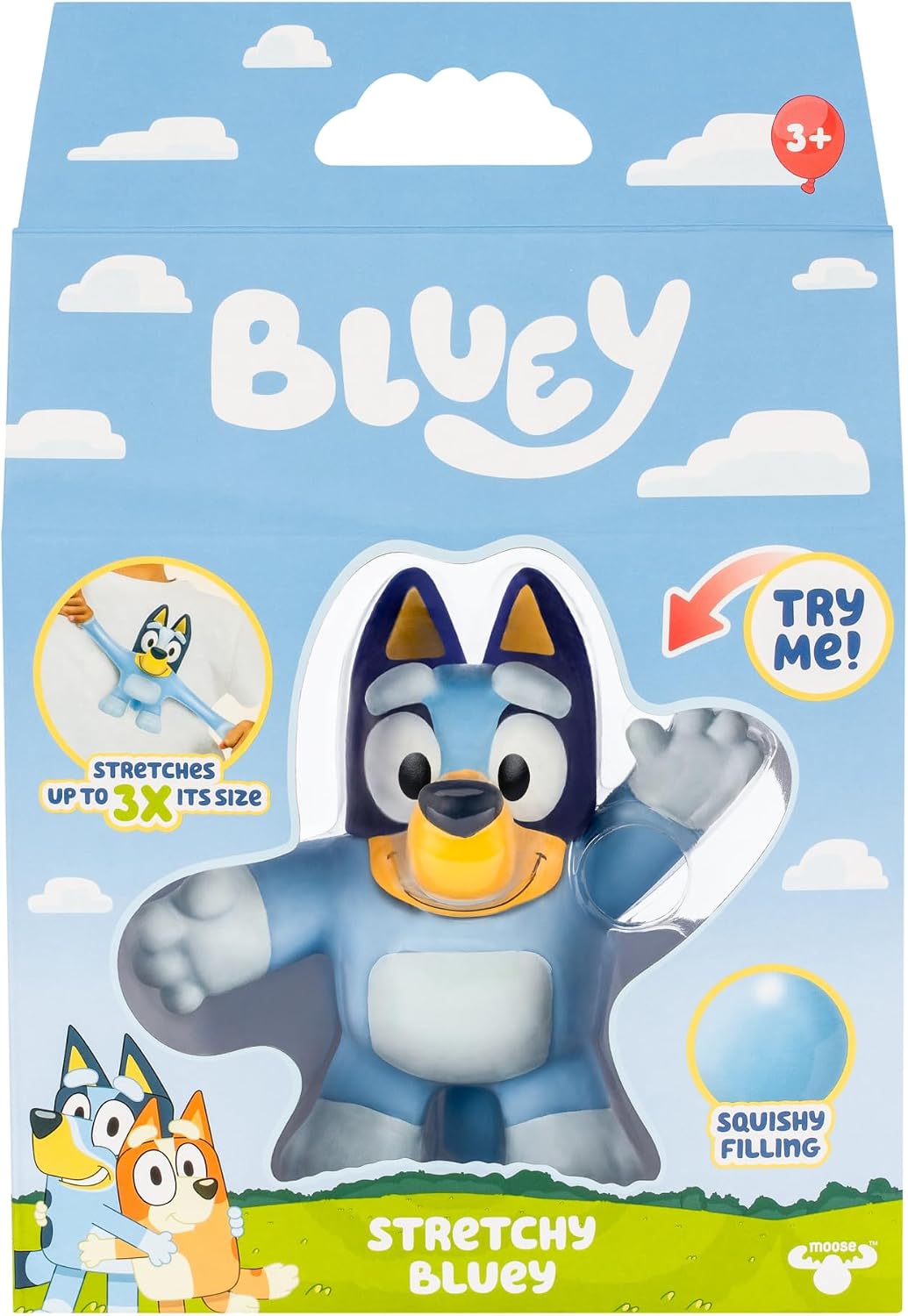 Bluey Stretchy Hero Bluey Figure Soft Fidget Squishy Toy Gooey Gel Filling Stretch 3x Bluey Stretchy Hero Bluey Figure Soft Fidget Squishy Toy Gooey Gel Filling Stretch 3x