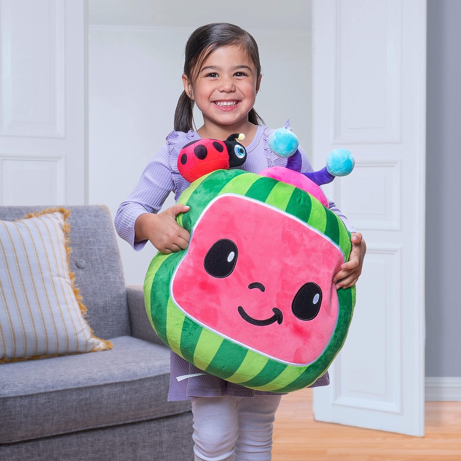 CoComelon Pillow Plush 18 Inch Extra Large Soft Cuddly Snuggly Toddler Preschooler Toy CoComelon Pillow Plush 18 Inch Extra Large Soft Cuddly Snuggly Toddler Preschooler Toy