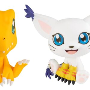 Private: MegaHouse Digimon Adventure Look Up Series Agumon Tailmon Set Mega House Lookup Digital Monster