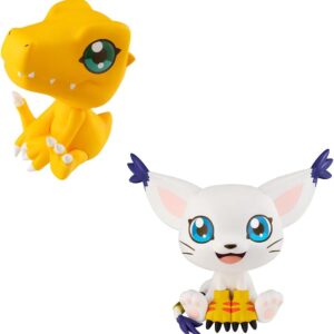 Private: MegaHouse Digimon Adventure Look Up Series Agumon Tailmon Set Mega House Lookup Digital Monster
