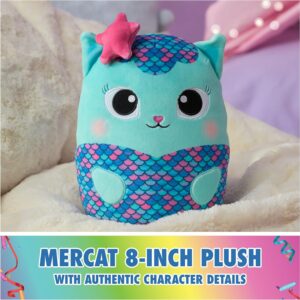 Private: GUND Gabby’s Dollhouse Official Mercat Squishy Cakey Cat Gabby Plush Stuffed Animal Squishy Toys