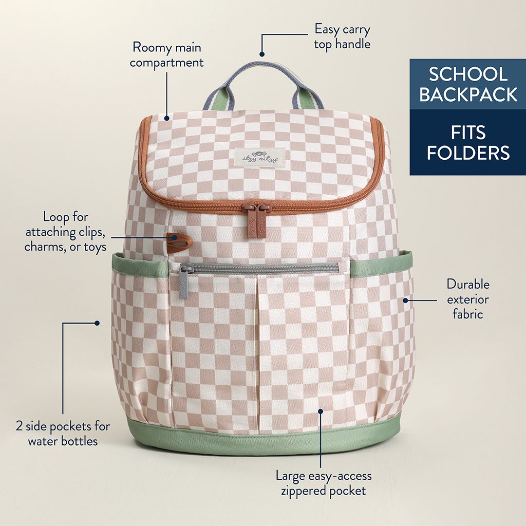 Itzy Ritzy Itzy Explorer Big Kids Backpack Check Yes product photo 5 Itzy Ritzy Itzy Explorer Big Kids Backpack Check Yes product photo 5