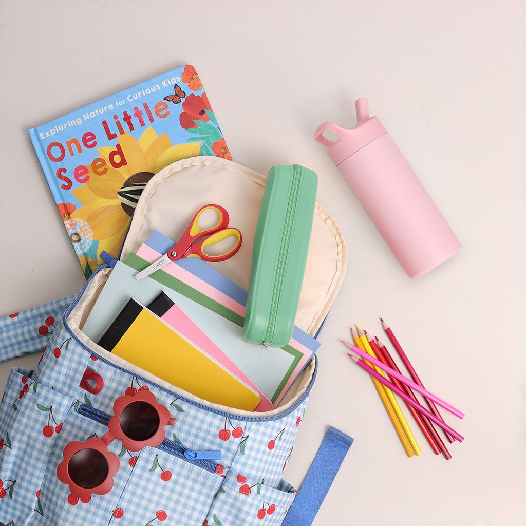 Itzy Ritzy Itzy Explorer Big Kids Backpack Cherry on Top product photo 5 Itzy Ritzy Itzy Explorer Big Kids Backpack Cherry on Top product photo 5