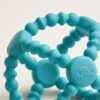 Itzy Ritzy Bitzy Ball beaded silicone teething ball in teal Itzy Ritzy Bitzy Ball beaded silicone teething ball in teal