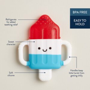 Itzy Ritzy Itzy Cool water filled teether in the Hero Pop design