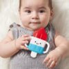 Itzy Ritzy Itzy Cool water filled teether in the Hero Pop design Itzy Ritzy Itzy Cool water filled teether in the Hero Pop design