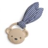 Itzy Ritzy Crinkle Crew silicone teether with crinkle tie, Bear design Itzy Ritzy Crinkle Crew silicone teether with crinkle tie, Bear design