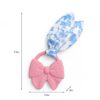 Itzy Ritzy Crinkle Crew silicone teether with crinkle tie, Bow design Itzy Ritzy Crinkle Crew silicone teether with crinkle tie, Bow design