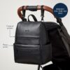 Itzy Ritzy Eras Backpack convertible diaper bag Black product photo 4 Itzy Ritzy Eras Backpack convertible diaper bag Black product photo 4