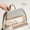 Itzy Ritzy Eras Backpack convertible diaper bag Chai Latte product photo 3 Itzy Ritzy Eras Backpack convertible diaper bag Chai Latte product photo 3