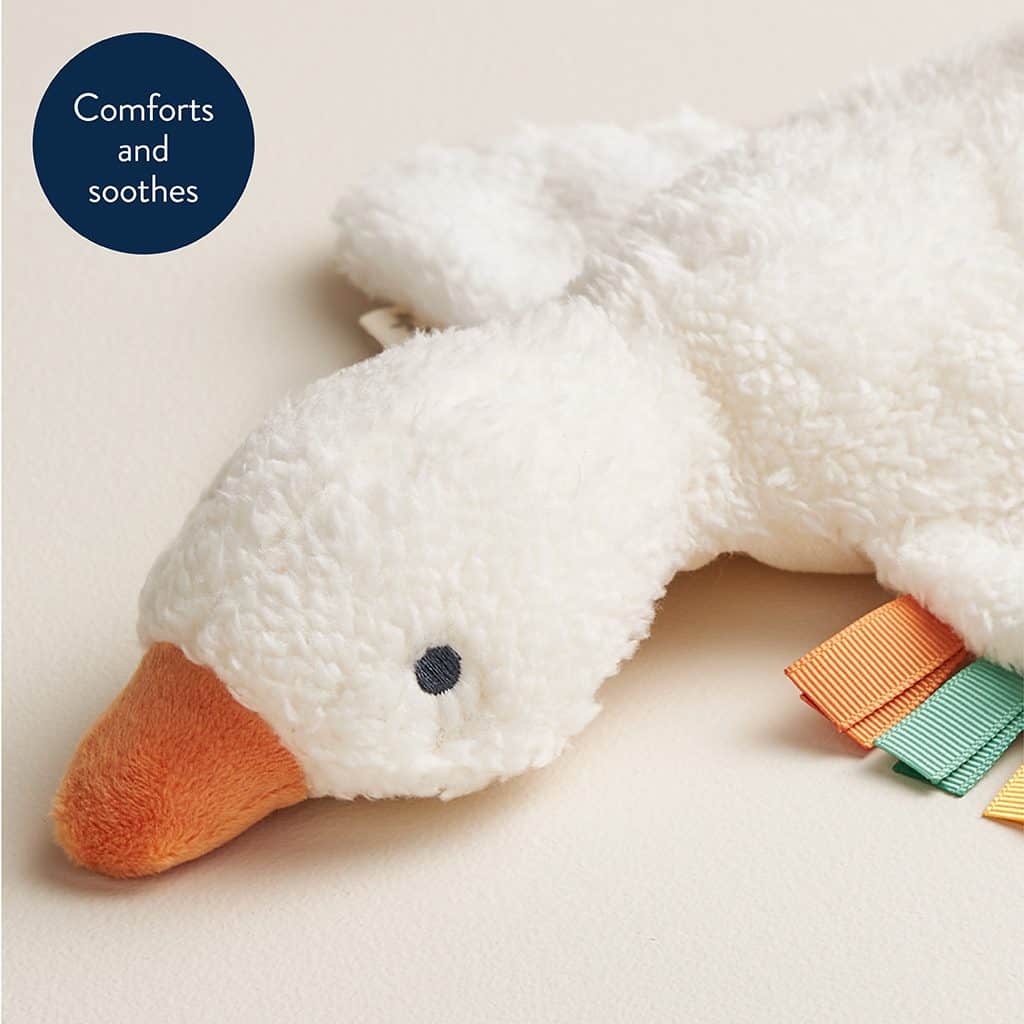 Itzy Ritzy Itzy Huggable plush lovey Gracie the Goose Itzy Ritzy Itzy Huggable plush lovey Gracie the Goose
