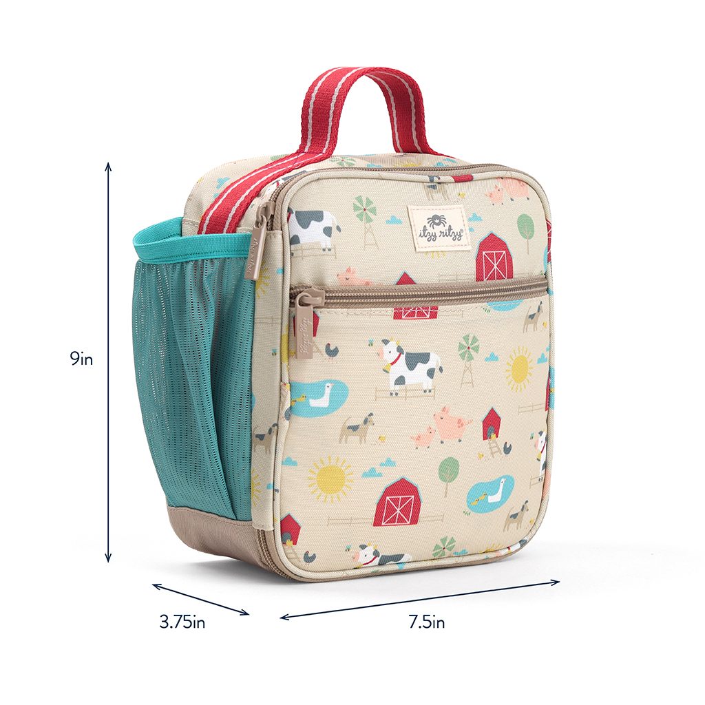 Itzy Ritzy Itzy Lunch Box insulated kids lunch bag Farm Friends product photo 4 Itzy Ritzy Itzy Lunch Box insulated kids lunch bag Farm Friends product photo 4