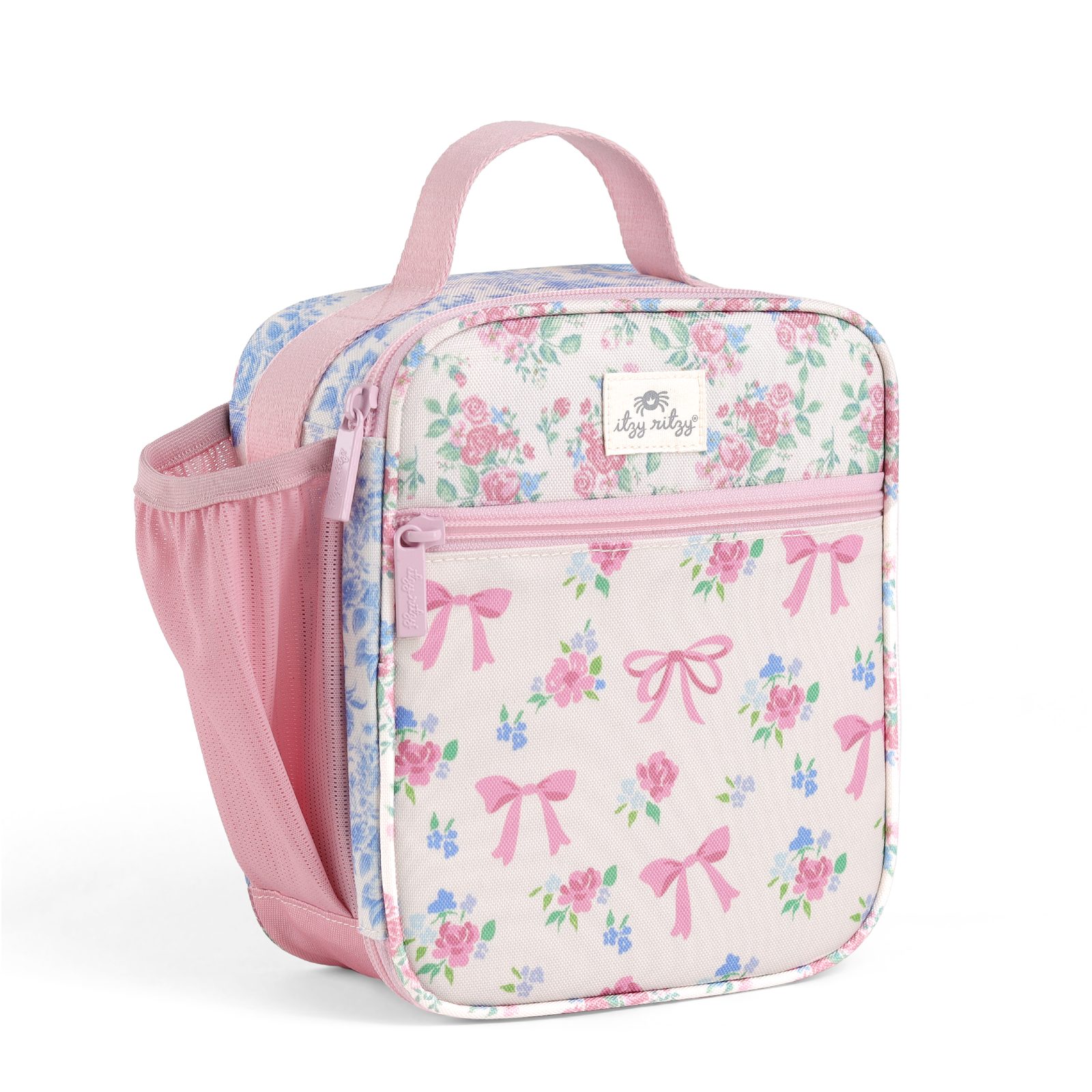 Itzy Ritzy Itzy Lunch Box insulated kids lunch bag Ribbons and Roses product photo 2 Itzy Ritzy Itzy Lunch Box insulated kids lunch bag Ribbons and Roses product photo 2