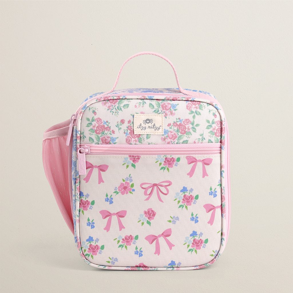 Itzy Ritzy Itzy Lunch Box insulated kids lunch bag Ribbons and Roses product photo 5 Itzy Ritzy Itzy Lunch Box insulated kids lunch bag Ribbons and Roses product photo 5