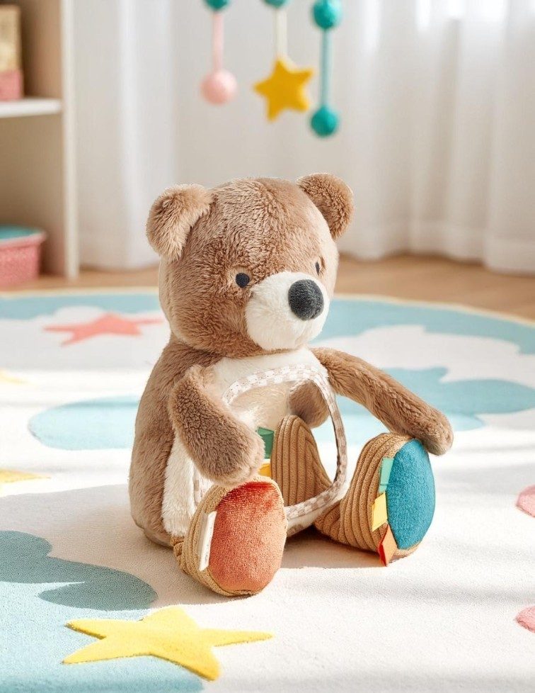 Itzy Ritzy Itzy Bitzy Mirror sensory tummy time mirror Bear product photo 1 Itzy Ritzy Itzy Bitzy Mirror sensory tummy time mirror Bear product photo 1