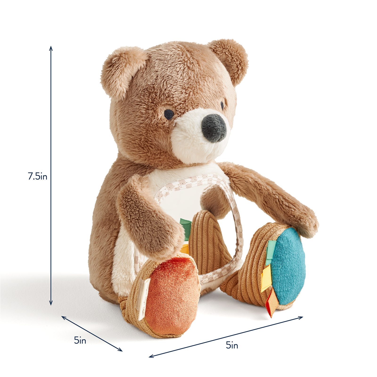 Itzy Ritzy Itzy Bitzy Mirror sensory tummy time mirror Bear product photo 5 Itzy Ritzy Itzy Bitzy Mirror sensory tummy time mirror Bear product photo 5