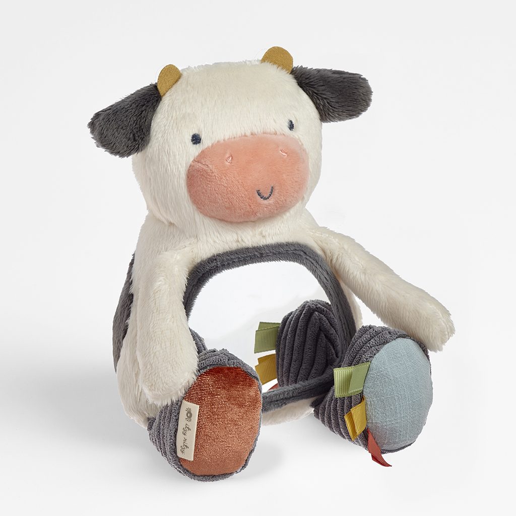 Itzy Ritzy Itzy Bitzy Mirror sensory tummy time mirror Cow product photo 1 Itzy Ritzy Itzy Bitzy Mirror sensory tummy time mirror Cow product photo 1